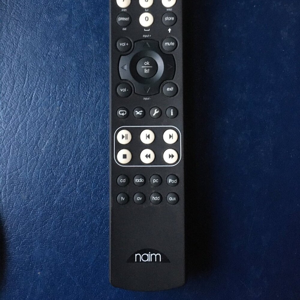 Naim Remote Control Handset Genuine Original